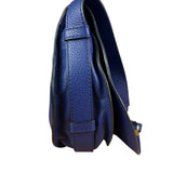Chloe Large Marcie Saddle Bag Blue