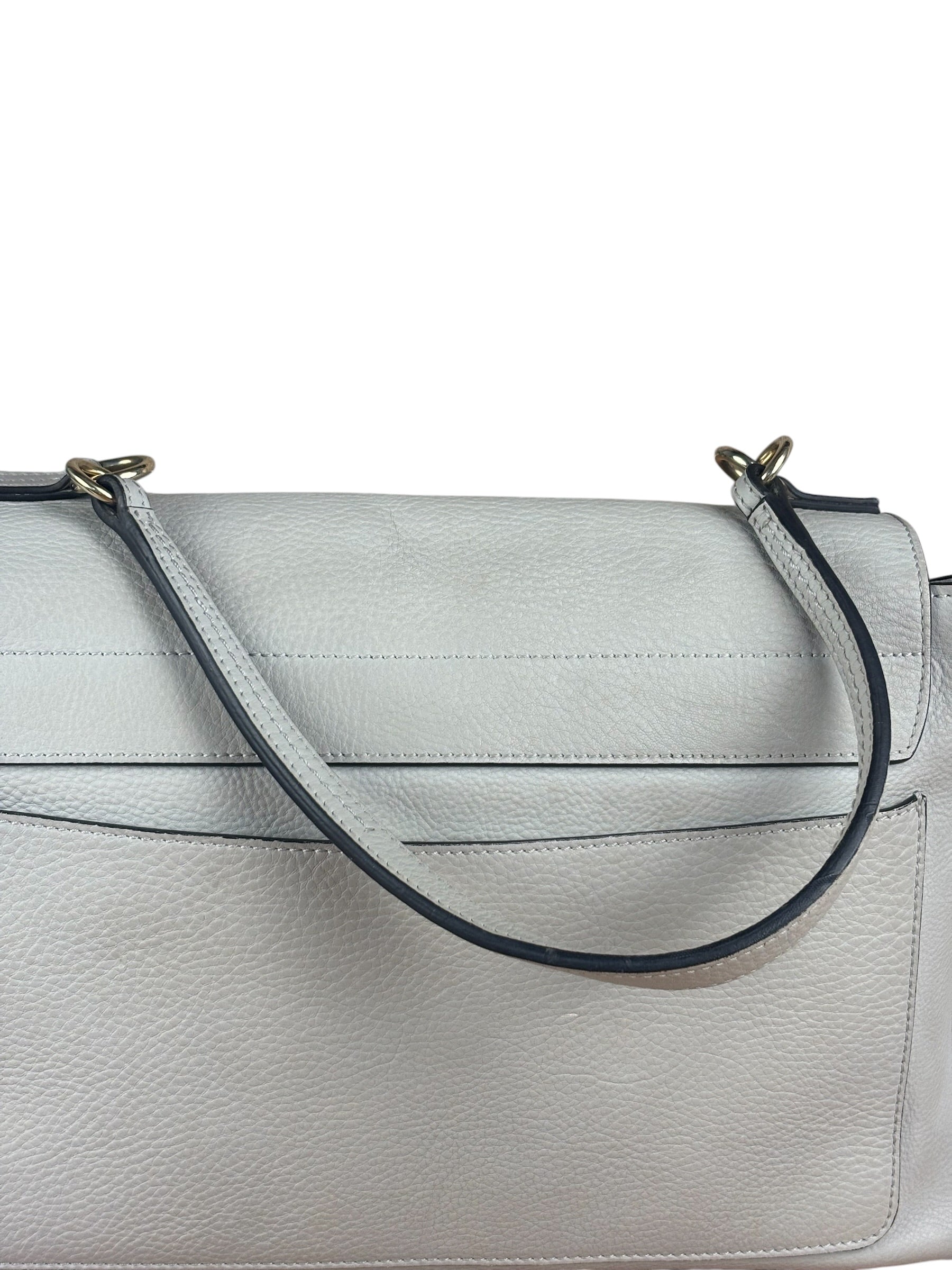 Chloe Off-White Faye Day Medium Shoulder Bag