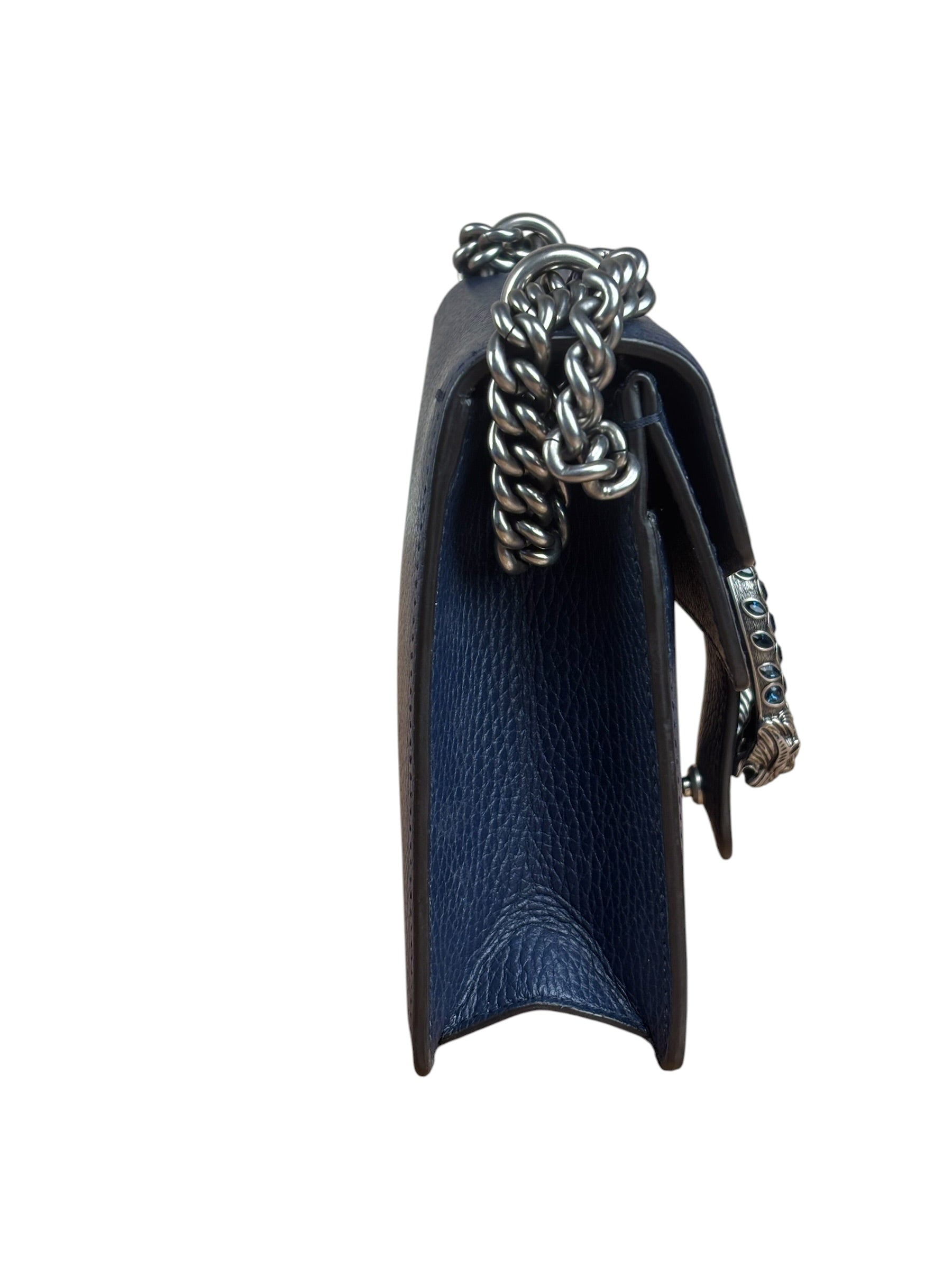 Gucci Navy Blue Dionysus Shoulder Bag