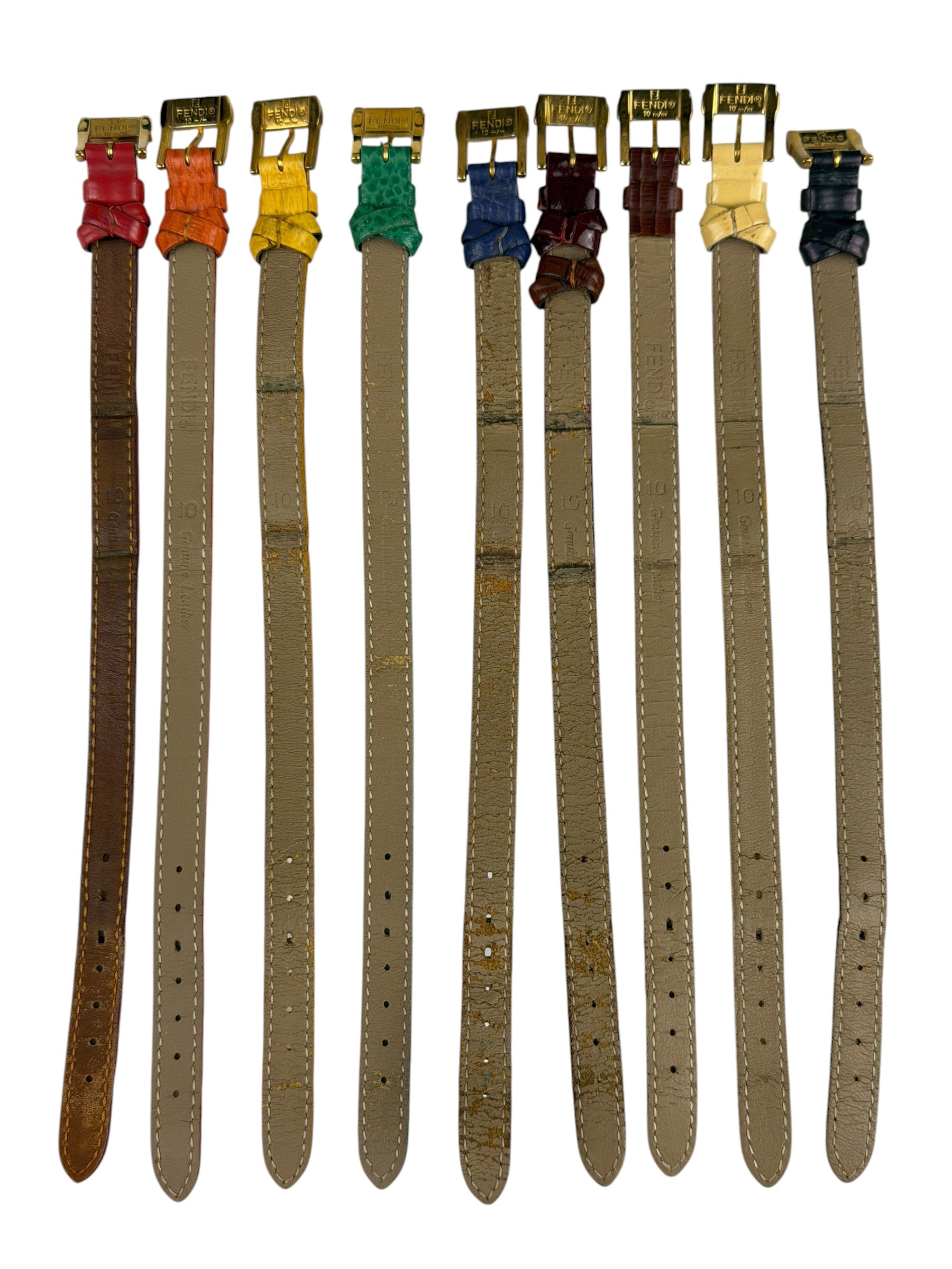 Fendi Vintage Chameleon Interchangeable Strap Watch Set - 640L