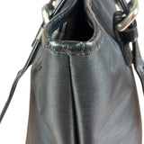 Burberry Vintage Blue Label Nylon Bucket Tote Bag