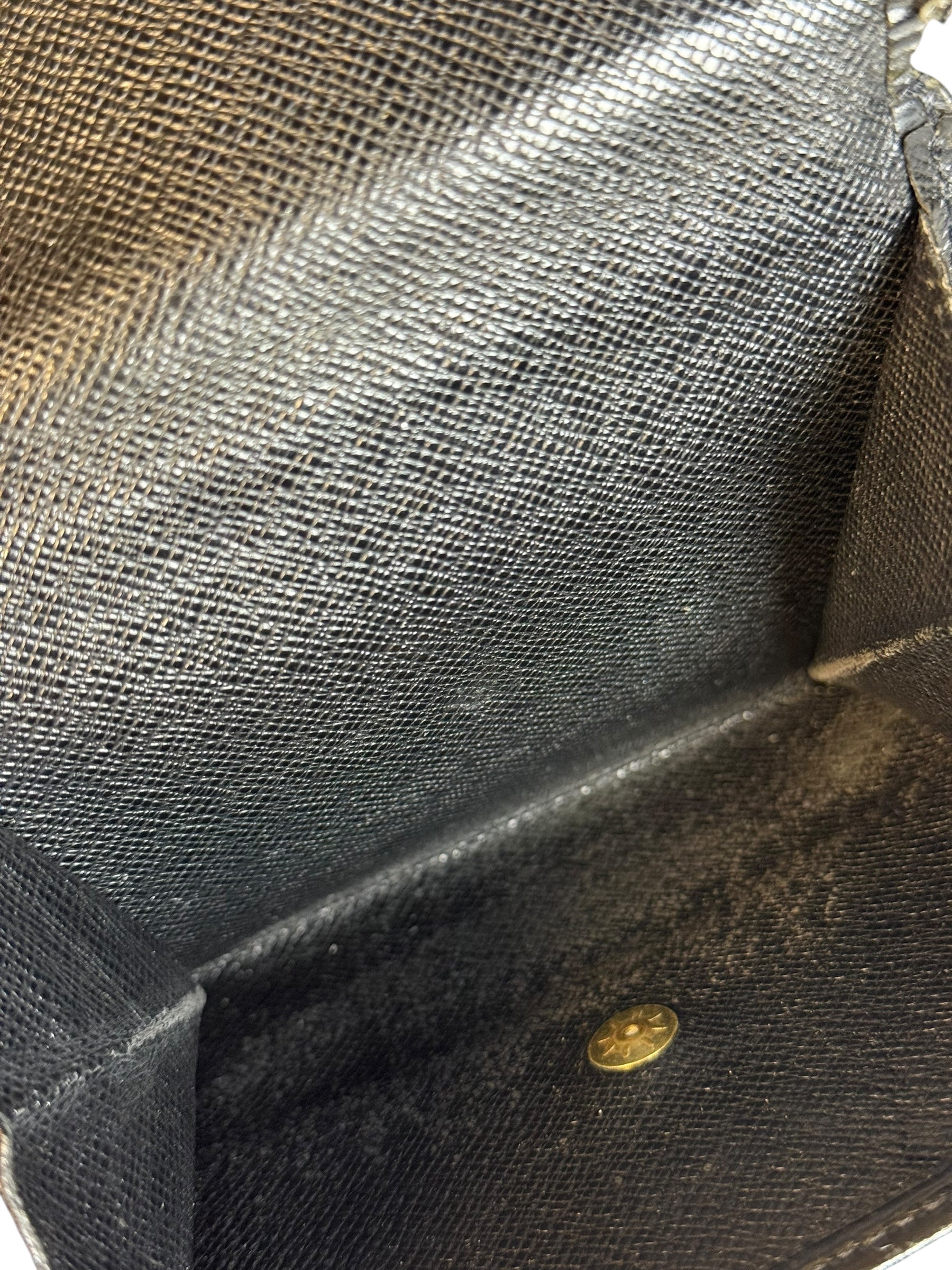 Louis Vuitton Epi Noir Compact Wallet