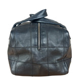 Chanel Black Chocolate Bar Bowling Hand Bag - 2003
