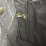 Hermes Vintage Large Navy Canvas Tote