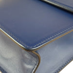 Gucci Navy Blue Sylvie Leather Crossbody Bag