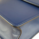 Gucci Navy Blue Sylvie Leather Crossbody Bag