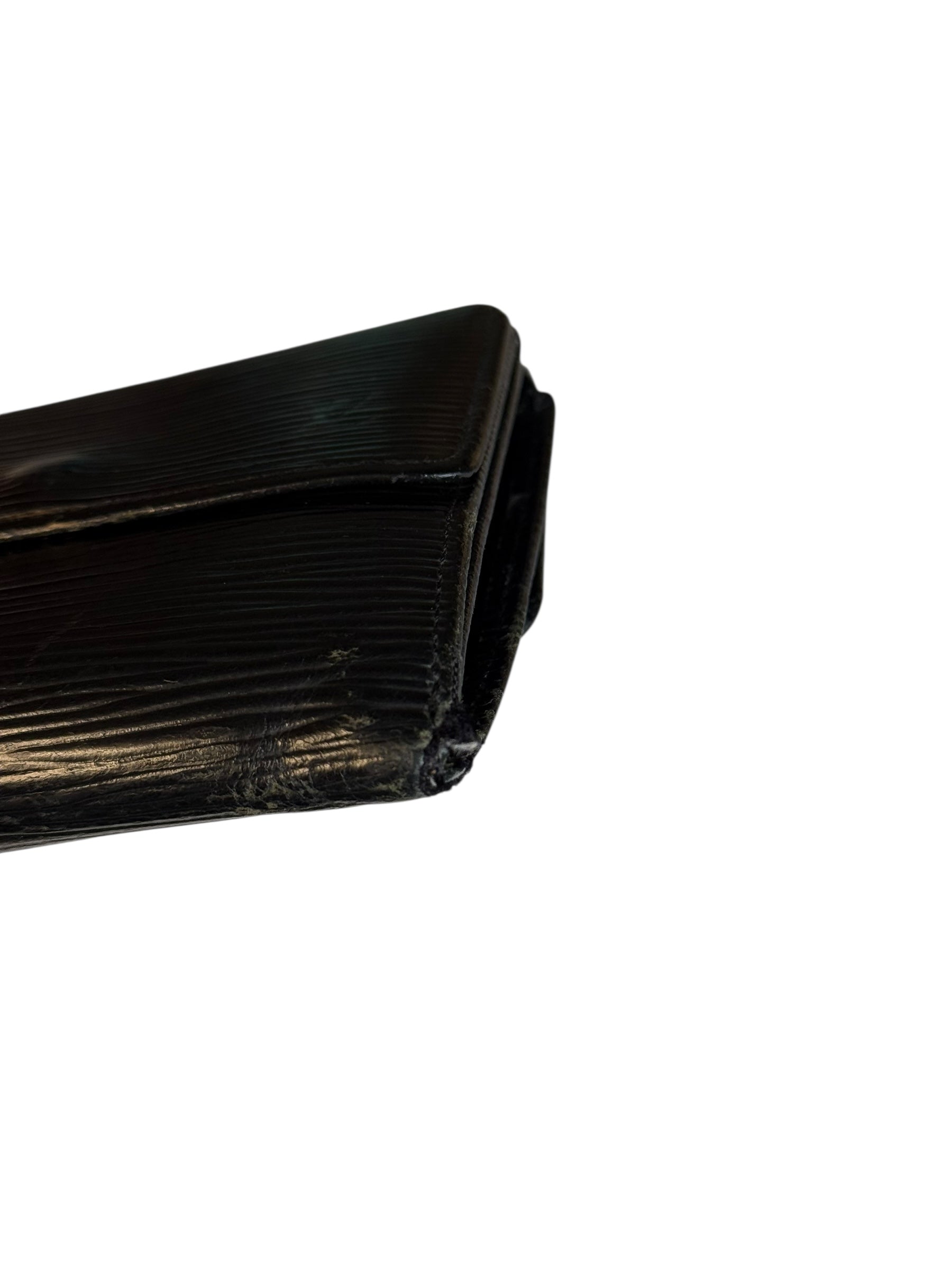 Louis Vuitton Epi Noir Compact Wallet
