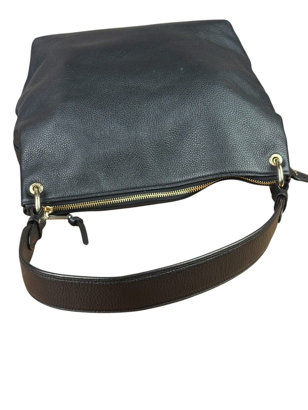 Coach Black Pebbled Leather Tabby Hobo