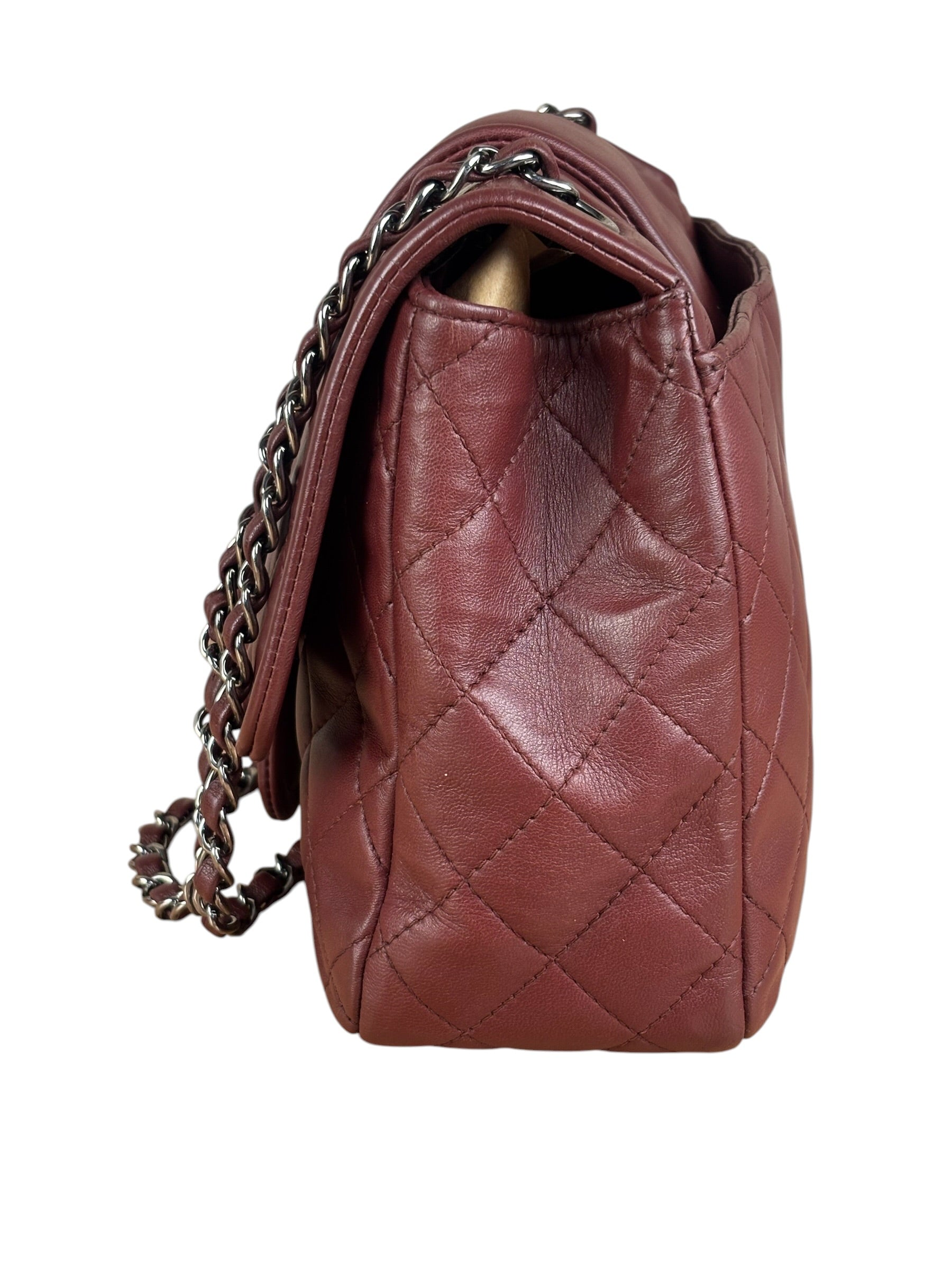 Chanel Burgundy Elementary Chic Flap 2018