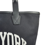 Prada Green Saffiano Leather Medium Double Tote Bag