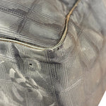 Chanel Vintage Black Travel Line Tote Bag