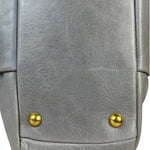 Miu Miu Vintage Pale Grey Vitello Leather Two-Way Bag