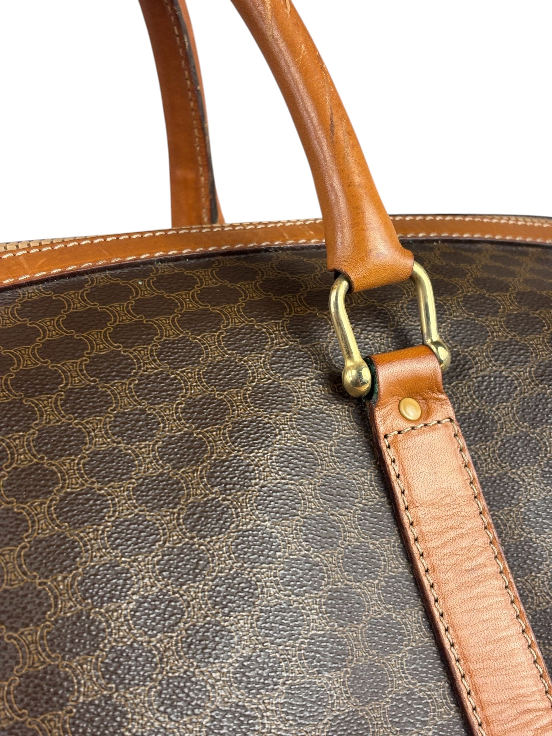 Celine Vintage Macadam Duffle Bag