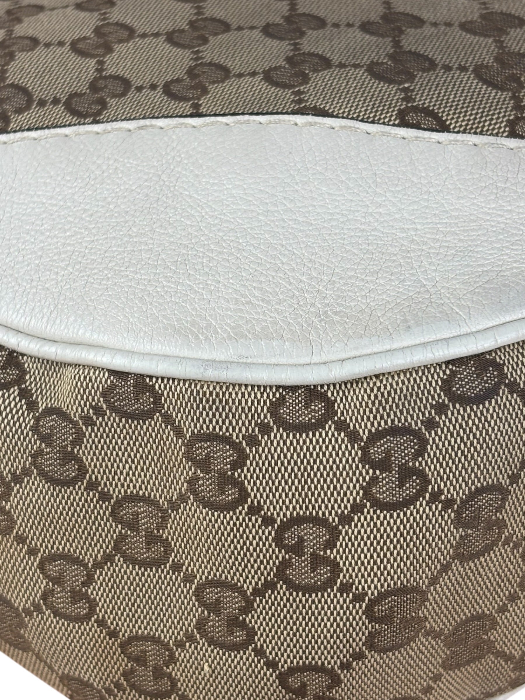 Gucci GG Canvas Medium Charlotte Hobo Bag