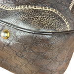 Gucci New Pelham Brown Leather Handbag