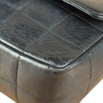 Chanel Black Lambskin Mini Chocolate Bar Flap Bag 2005