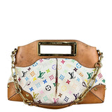 Louis Vuitton White Murakami Judy MM 2Way