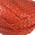 Bottega Veneta Orange Intrecciato Hobo Bag