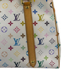 Louis Vuitton White Murakami Aurelia MM Tote Bag