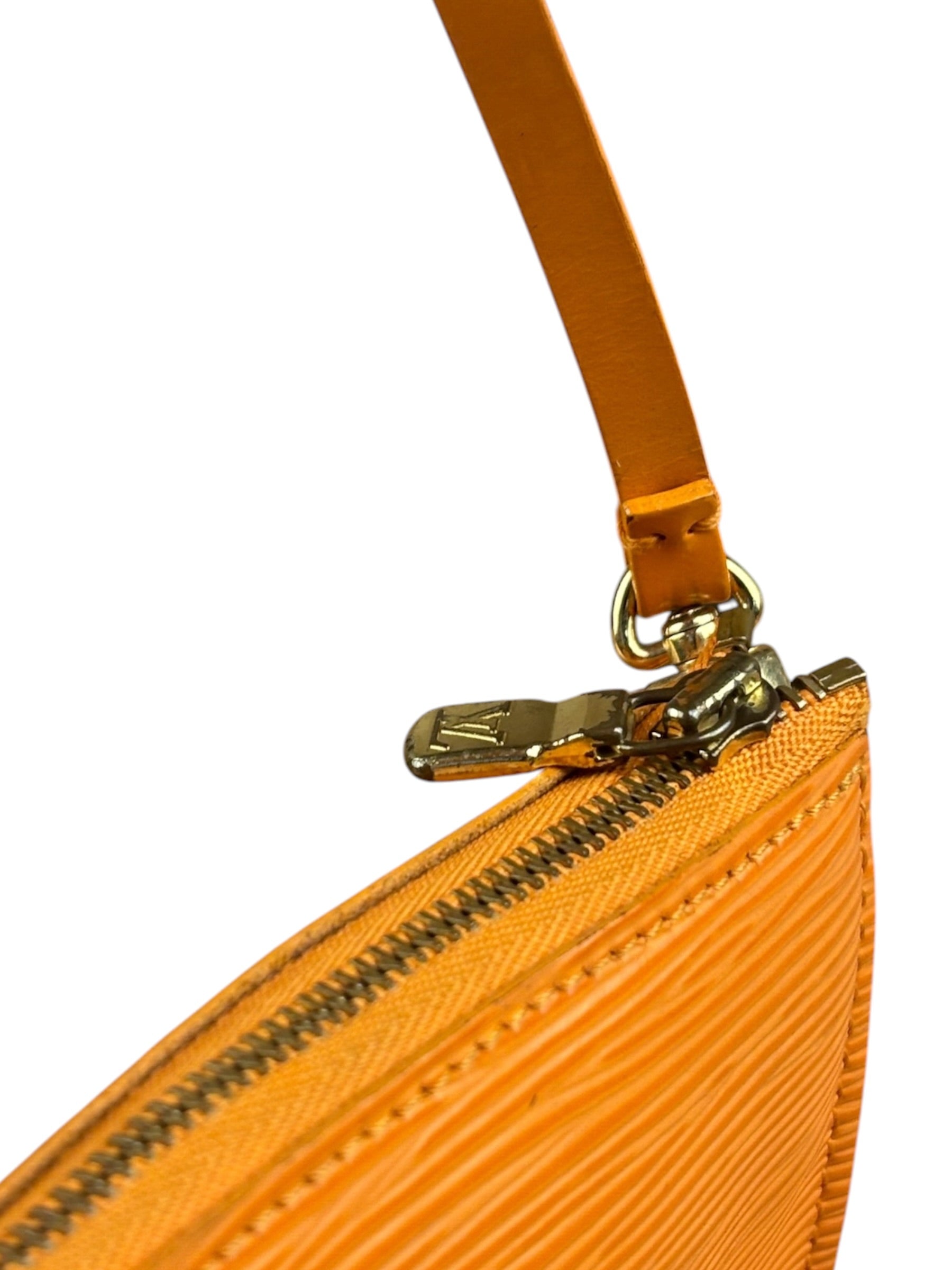 Louis Vuitton Orange Monogram Pochette