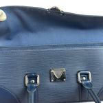 Louis Vuitton Navy Blue Leather Epi Segur Handbag PM