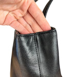 Burberry Black Leather Shoulder Tote