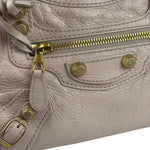 Balenciaga Pink Leather Le City Two-Way Bag
