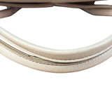 Bottega Veneta Cream Leather Mini Arco Two-Way Bag