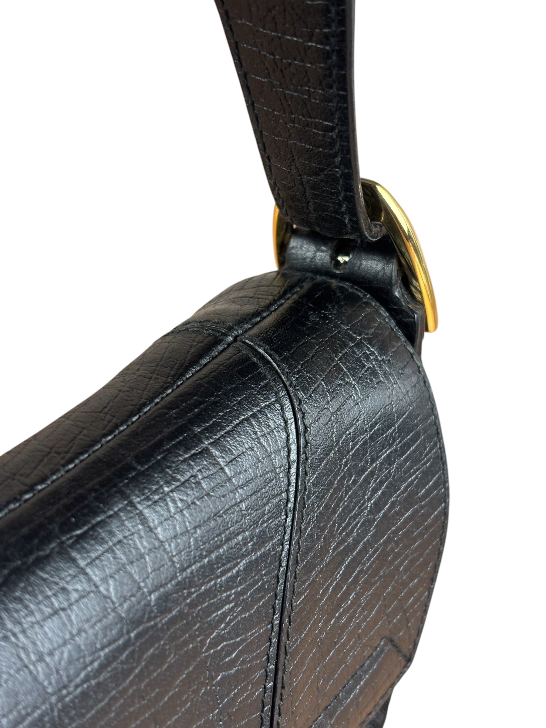 Gucci Vintage Horsebit Shoulder Bag