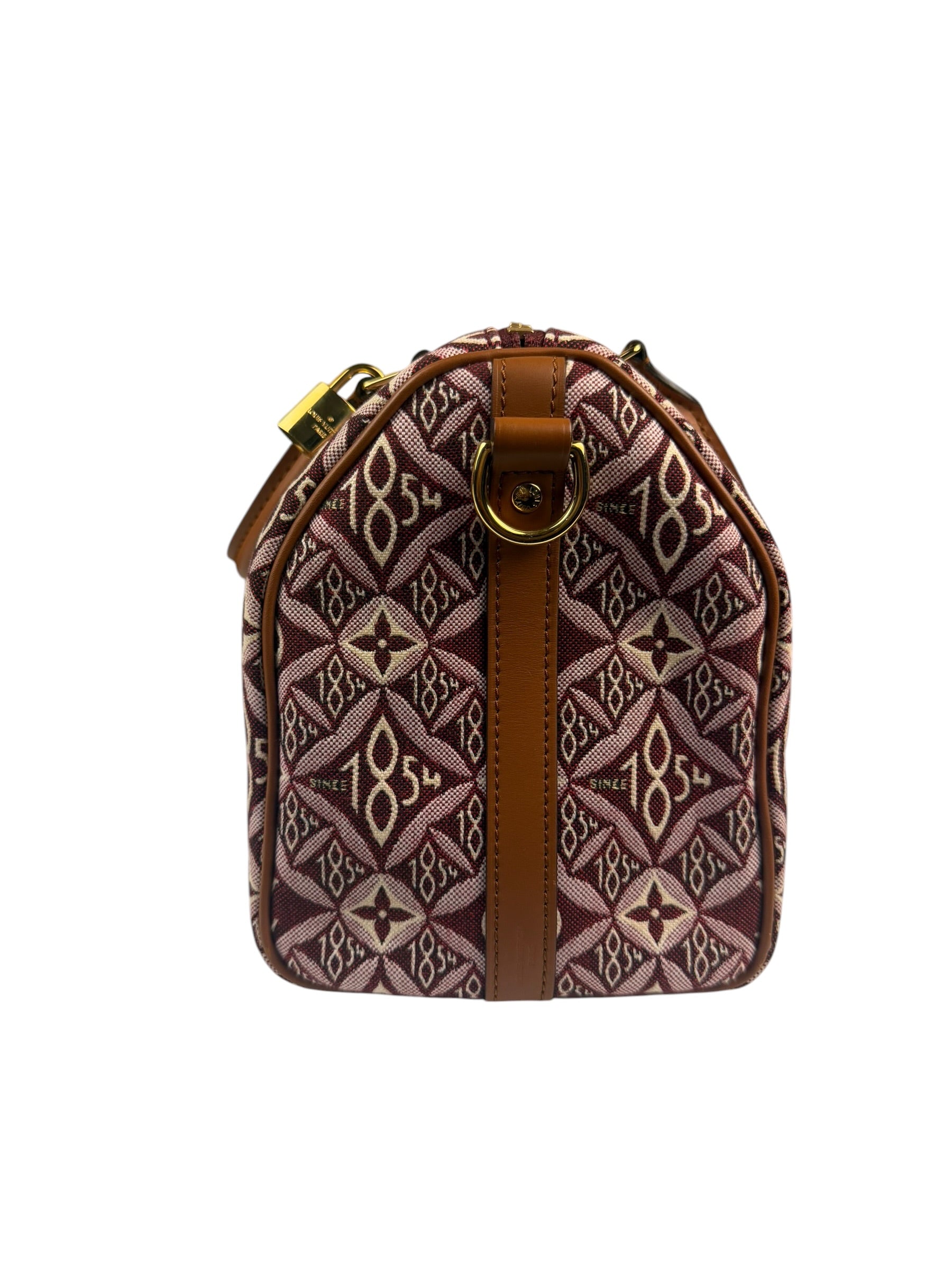 Louis Vuitton Jacquard Since 1854 Speedy Bandouliere 25