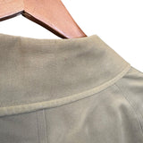 Burberry Vintage Dark Khaki Trench Coat