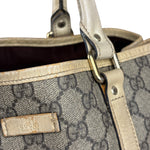 Gucci Beige GG Supreme Monogram Joy Vertical Tote Bag