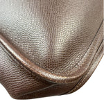 Hermes Brown Leather Vespa Crossbody PM
