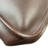 Hermes Brown Leather Vespa Crossbody PM