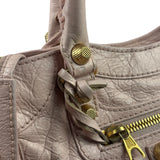 Balenciaga Pink Leather Le City Two-Way Bag