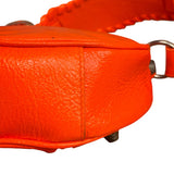 Balenciaga Orange Leather XS Le Cagole Shoulder Bag