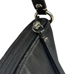 Coach Black Leather Soho Pleated Crossbody Bag