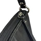 Coach Black Leather Soho Pleated Crossbody Bag