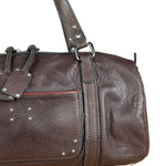 Chloé Brown Leather Mr. Paddington Boston Bag