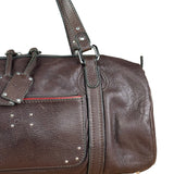 Chloé Brown Leather Mr. Paddington Boston Bag