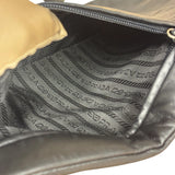 Prada Black Leather Sleek P&D Crossbody Bag