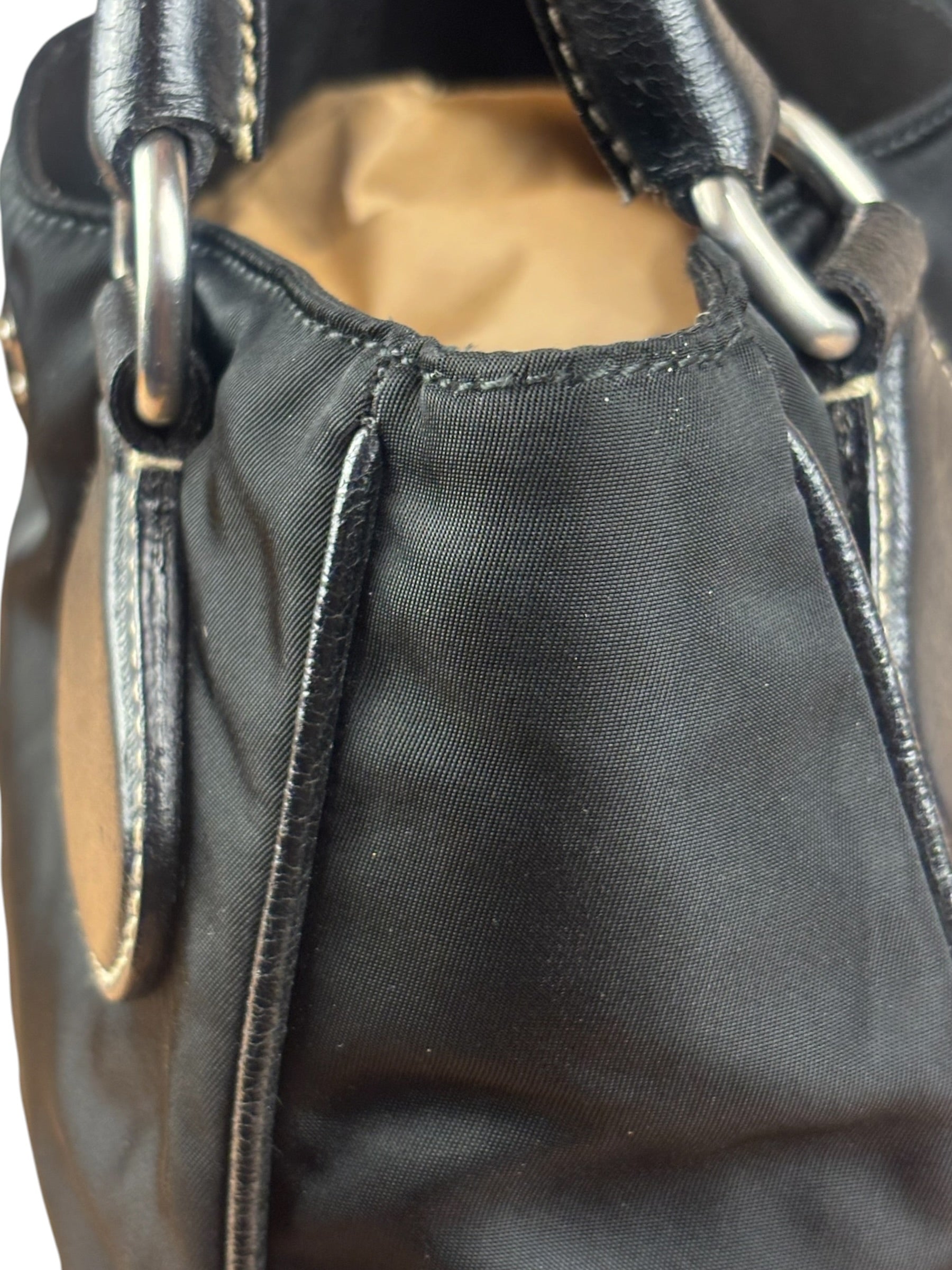 Prada Nylon Duet Handbag