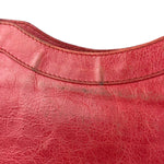 Balenciaga Fuchsia Leather Le City Crossbody