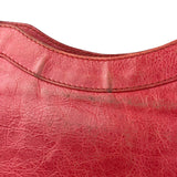 Balenciaga Fuchsia Leather Le City Crossbody