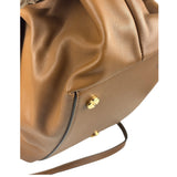 Valentino Garavani Brown Rockstud Shoulder Tote