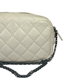 Chanel White Quilted Mini Reissue Camera Bag 2018