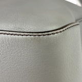 Fendi Grey Leather Flap Bag