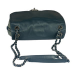 Chanel Sage Green Quilted Leather Flap Bag 2011