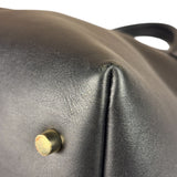 Manu Atelier Black Leather Le Cambon 35 Tote