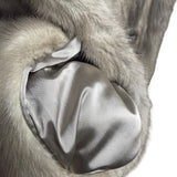 Vintage Koslouis Light Grey Mink Fur Coat